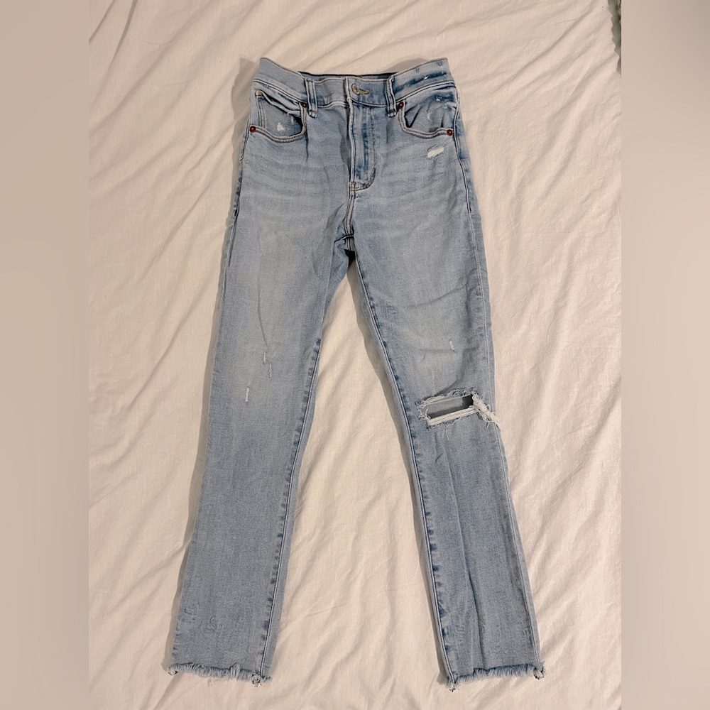Abercrombie and Fitch High Rise Super Skinny Jean